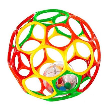 Игрушки для ребёнка от 6 до 9 месяцев: мячик